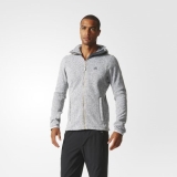 Q86k8018 - Adidas Hochmoos Hoodie Grey - Men - Clothing